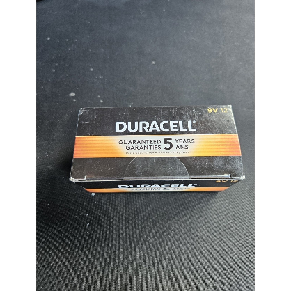 Duracell CopperTop 9V Alkaline Batteries - Pack of 12